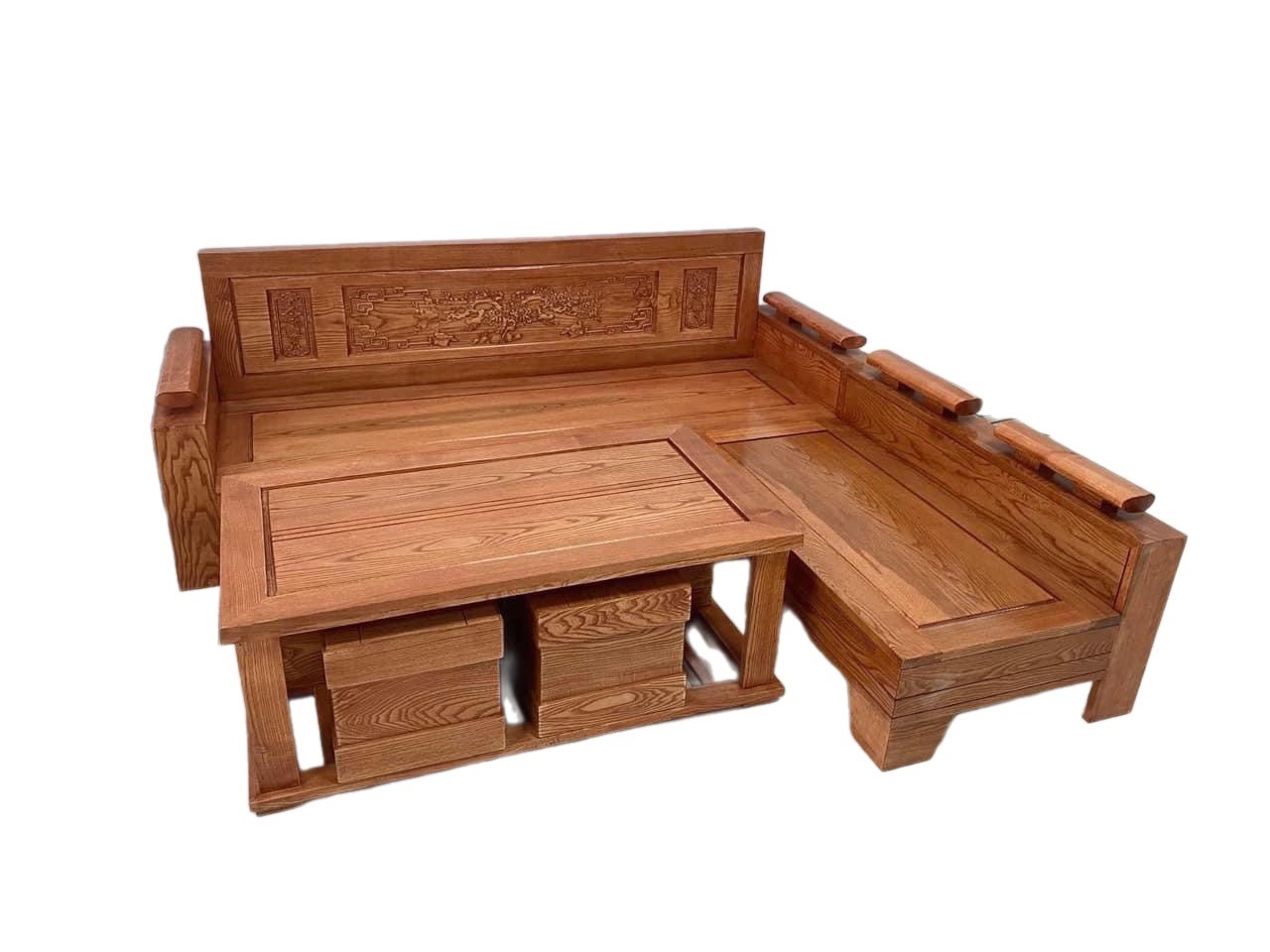 Bộ bàn ghế góc nhỏ 2m x 1.8m SF4 1 Bộ bàn ghế góc nhỏ 2m x 1.8m SF4