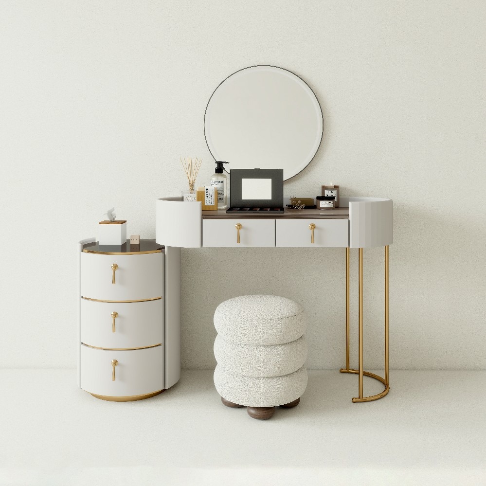 Bàn Trang Điểm Gỗ Công Nghiệp MDF BPTD04 1 Bàn Trang Điểm Gỗ Công Nghiệp MDF BPTD04