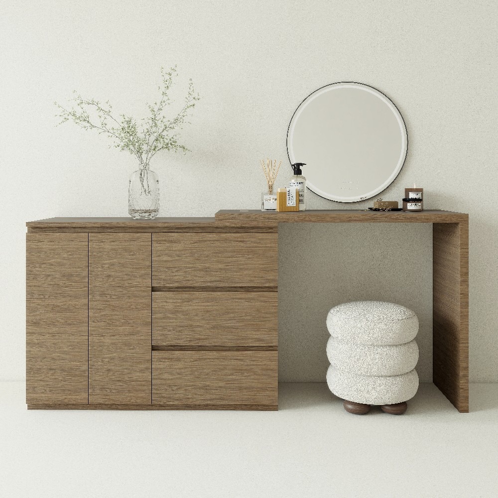 Bàn Trang Điểm Gỗ MDF BPTD03 1 Bàn Trang Điểm Gỗ MDF BPTD03